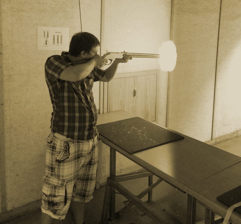 Waffe.me selber schießen